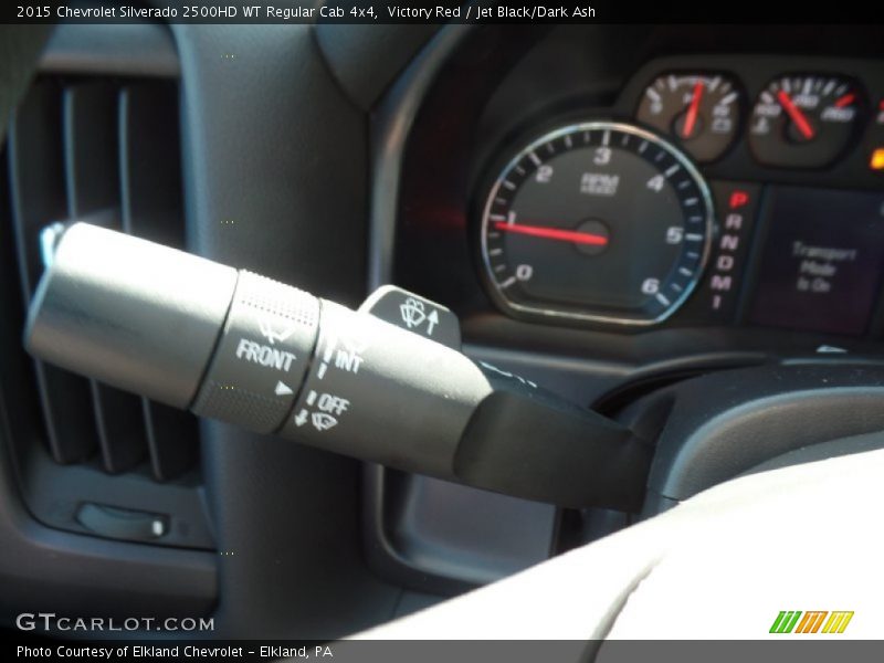 Victory Red / Jet Black/Dark Ash 2015 Chevrolet Silverado 2500HD WT Regular Cab 4x4