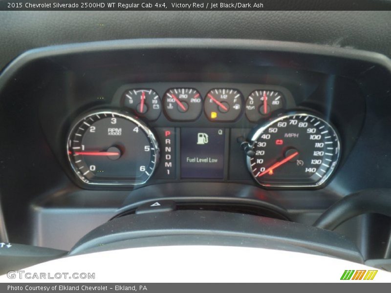 Victory Red / Jet Black/Dark Ash 2015 Chevrolet Silverado 2500HD WT Regular Cab 4x4