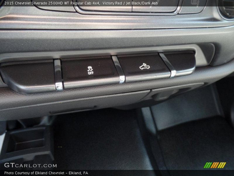 Victory Red / Jet Black/Dark Ash 2015 Chevrolet Silverado 2500HD WT Regular Cab 4x4