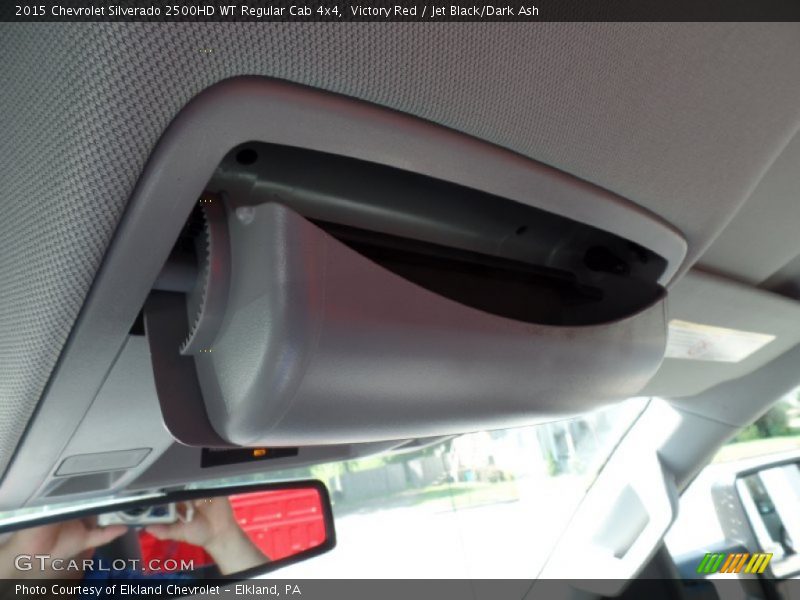 Victory Red / Jet Black/Dark Ash 2015 Chevrolet Silverado 2500HD WT Regular Cab 4x4