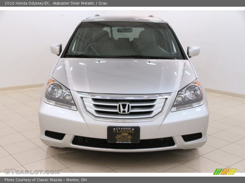 Alabaster Silver Metallic / Gray 2010 Honda Odyssey EX