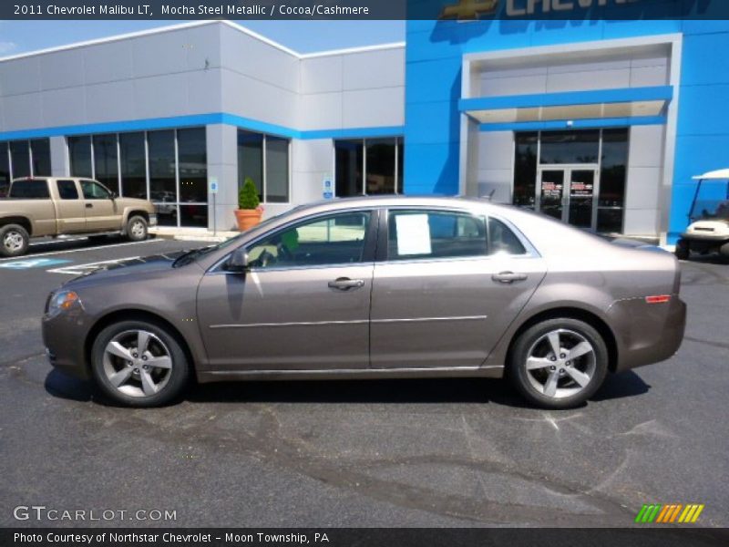 Mocha Steel Metallic / Cocoa/Cashmere 2011 Chevrolet Malibu LT