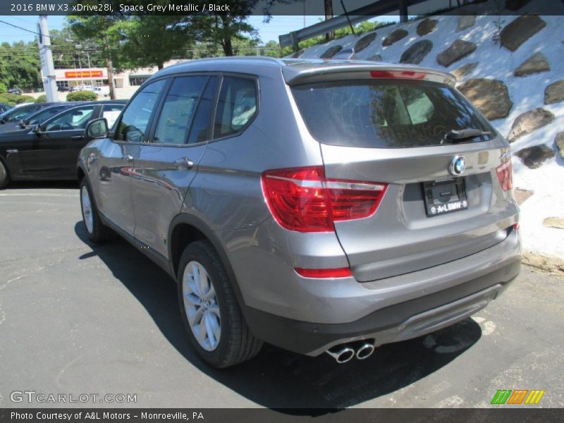 Space Grey Metallic / Black 2016 BMW X3 xDrive28i