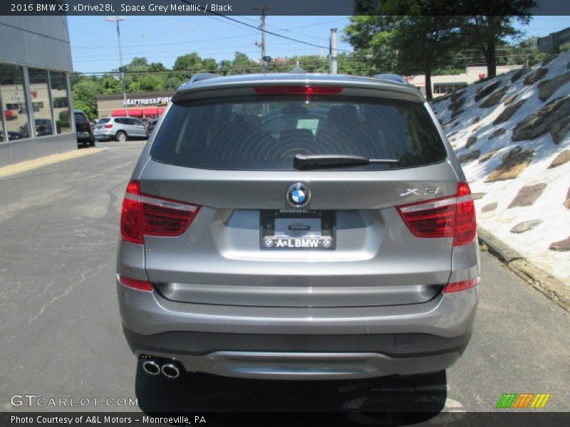 Space Grey Metallic / Black 2016 BMW X3 xDrive28i