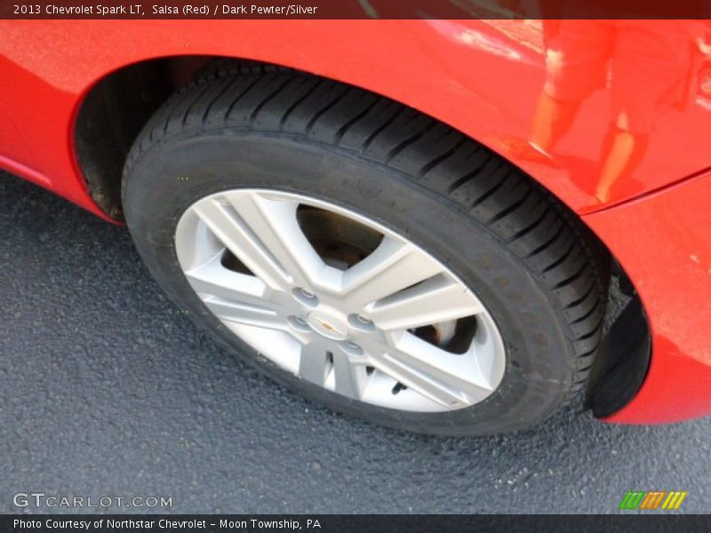 Salsa (Red) / Dark Pewter/Silver 2013 Chevrolet Spark LT