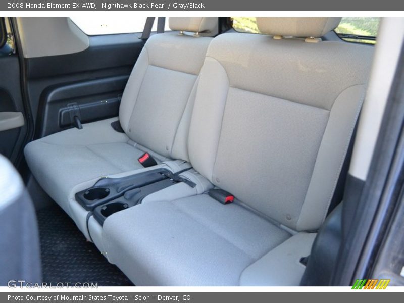 Nighthawk Black Pearl / Gray/Black 2008 Honda Element EX AWD