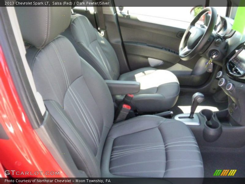 Salsa (Red) / Dark Pewter/Silver 2013 Chevrolet Spark LT