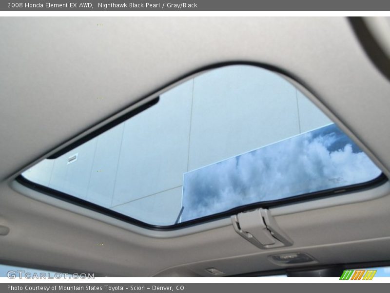 Nighthawk Black Pearl / Gray/Black 2008 Honda Element EX AWD