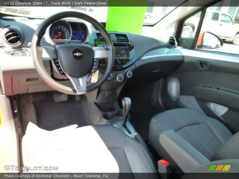 Salsa (Red) / Dark Pewter/Silver 2013 Chevrolet Spark LT