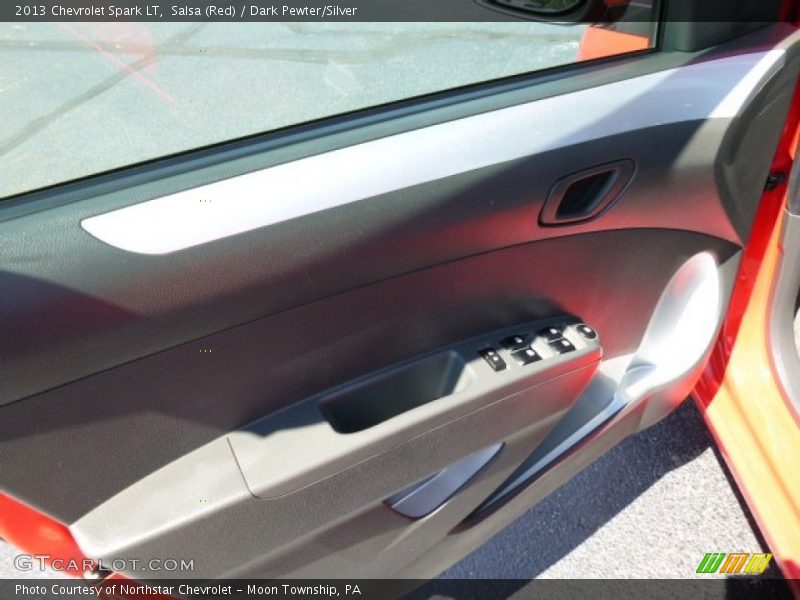 Salsa (Red) / Dark Pewter/Silver 2013 Chevrolet Spark LT