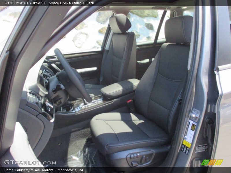 Space Grey Metallic / Black 2016 BMW X3 xDrive28i