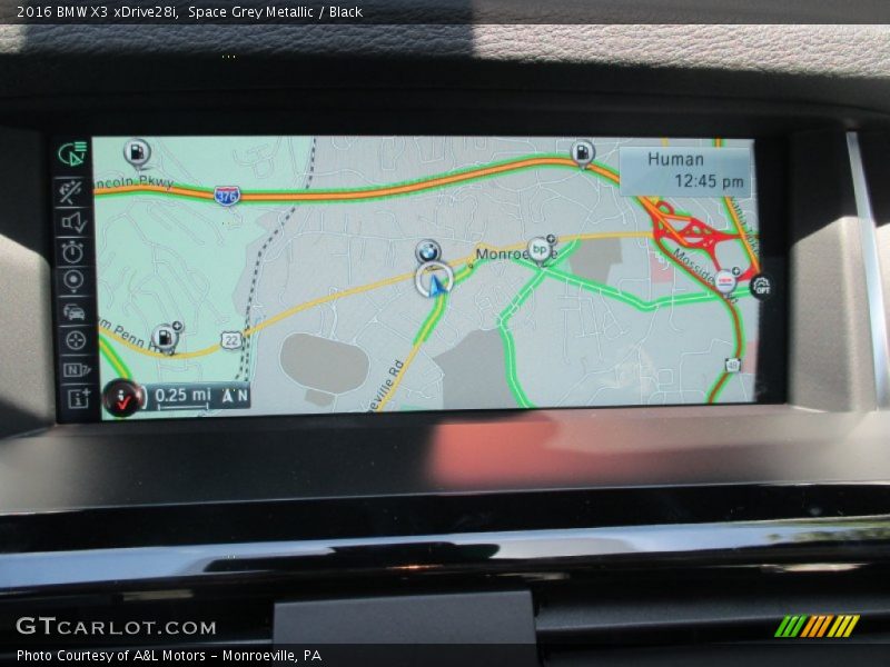 Space Grey Metallic / Black 2016 BMW X3 xDrive28i