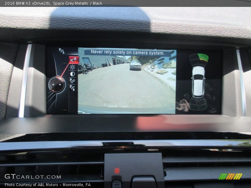 Space Grey Metallic / Black 2016 BMW X3 xDrive28i