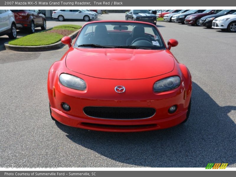 True Red / Black 2007 Mazda MX-5 Miata Grand Touring Roadster