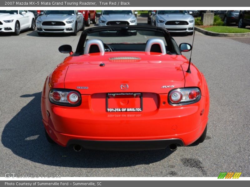 True Red / Black 2007 Mazda MX-5 Miata Grand Touring Roadster