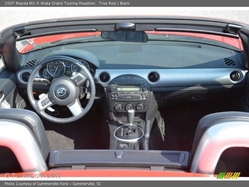 True Red / Black 2007 Mazda MX-5 Miata Grand Touring Roadster