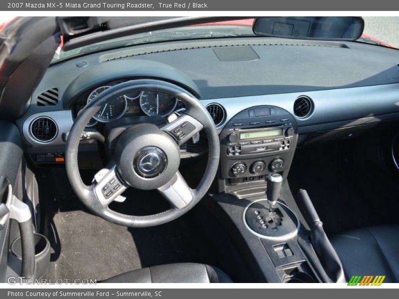 True Red / Black 2007 Mazda MX-5 Miata Grand Touring Roadster