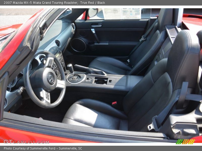  2007 MX-5 Miata Grand Touring Roadster Black Interior