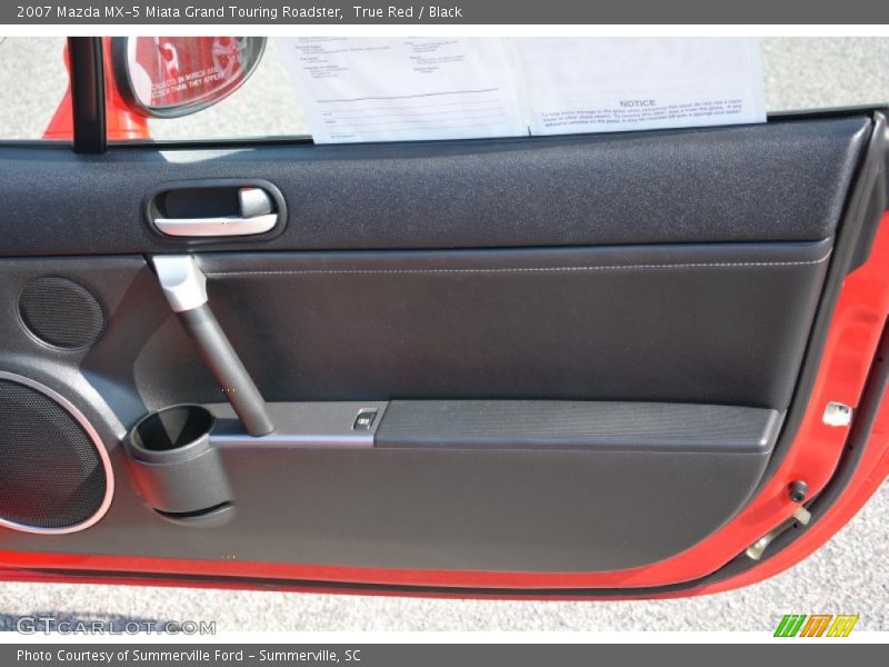 True Red / Black 2007 Mazda MX-5 Miata Grand Touring Roadster