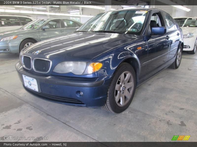 Mystic Blue Metallic / Black 2004 BMW 3 Series 325xi Sedan