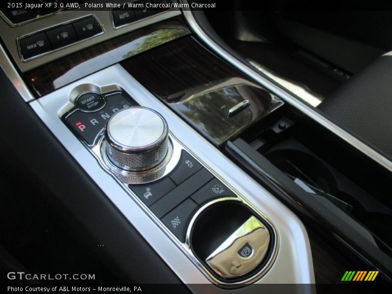 Polaris White / Warm Charcoal/Warm Charcoal 2015 Jaguar XF 3.0 AWD