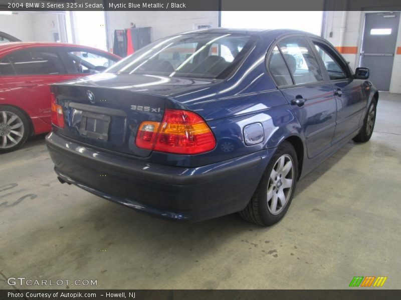 Mystic Blue Metallic / Black 2004 BMW 3 Series 325xi Sedan