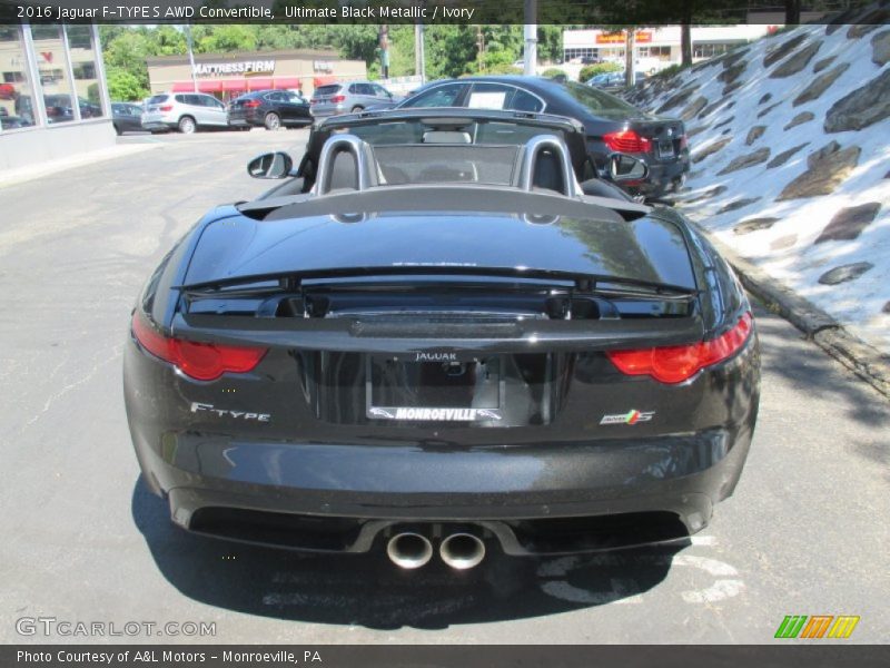  2016 F-TYPE S AWD Convertible Ultimate Black Metallic