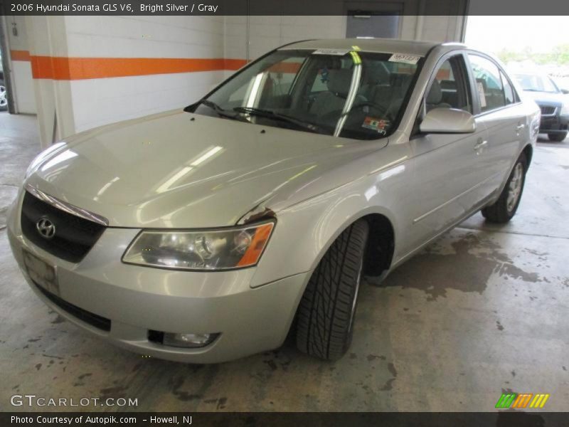 Bright Silver / Gray 2006 Hyundai Sonata GLS V6