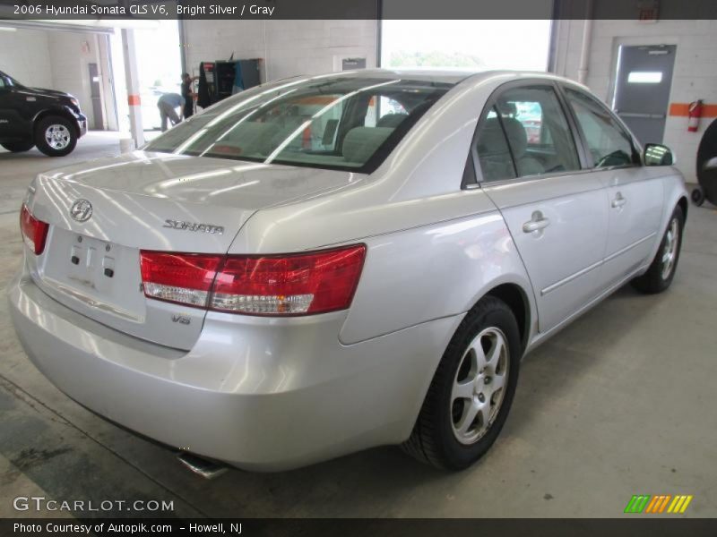 Bright Silver / Gray 2006 Hyundai Sonata GLS V6