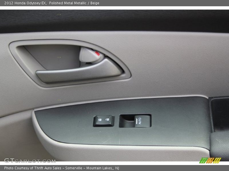 Polished Metal Metallic / Beige 2012 Honda Odyssey EX
