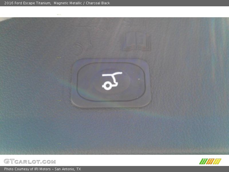 Magnetic Metallic / Charcoal Black 2016 Ford Escape Titanium