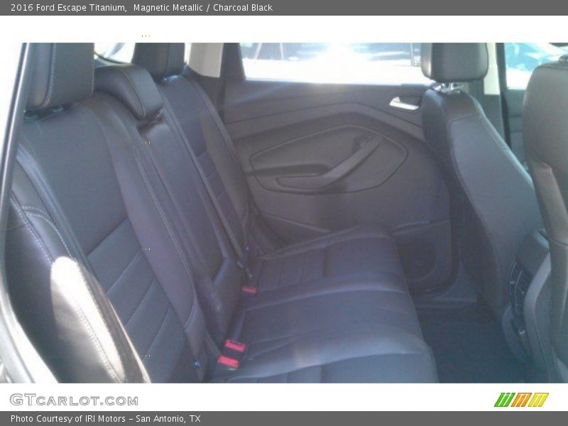 Magnetic Metallic / Charcoal Black 2016 Ford Escape Titanium