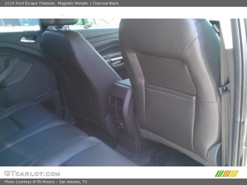 Magnetic Metallic / Charcoal Black 2016 Ford Escape Titanium