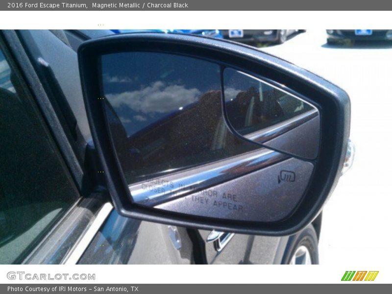 Magnetic Metallic / Charcoal Black 2016 Ford Escape Titanium