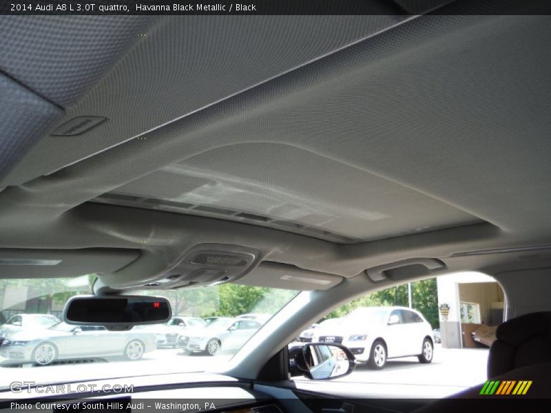 Havanna Black Metallic / Black 2014 Audi A8 L 3.0T quattro