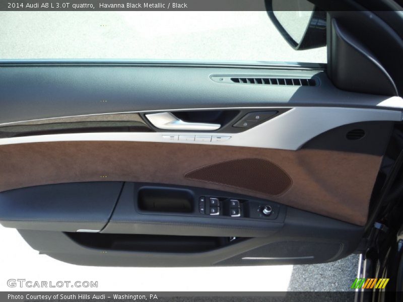Havanna Black Metallic / Black 2014 Audi A8 L 3.0T quattro