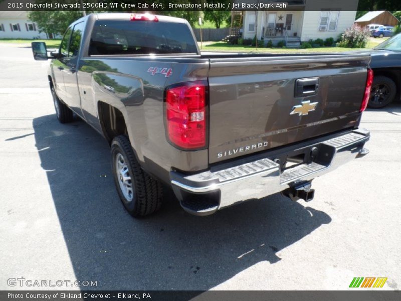 Brownstone Metallic / Jet Black/Dark Ash 2015 Chevrolet Silverado 2500HD WT Crew Cab 4x4