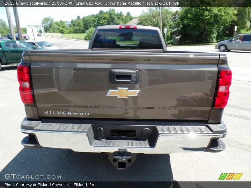 Brownstone Metallic / Jet Black/Dark Ash 2015 Chevrolet Silverado 2500HD WT Crew Cab 4x4