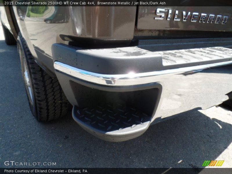 Brownstone Metallic / Jet Black/Dark Ash 2015 Chevrolet Silverado 2500HD WT Crew Cab 4x4