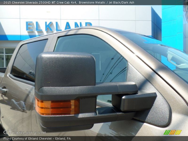 Brownstone Metallic / Jet Black/Dark Ash 2015 Chevrolet Silverado 2500HD WT Crew Cab 4x4