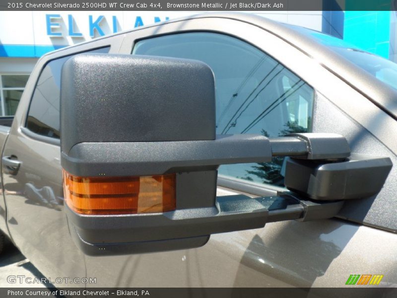 Brownstone Metallic / Jet Black/Dark Ash 2015 Chevrolet Silverado 2500HD WT Crew Cab 4x4