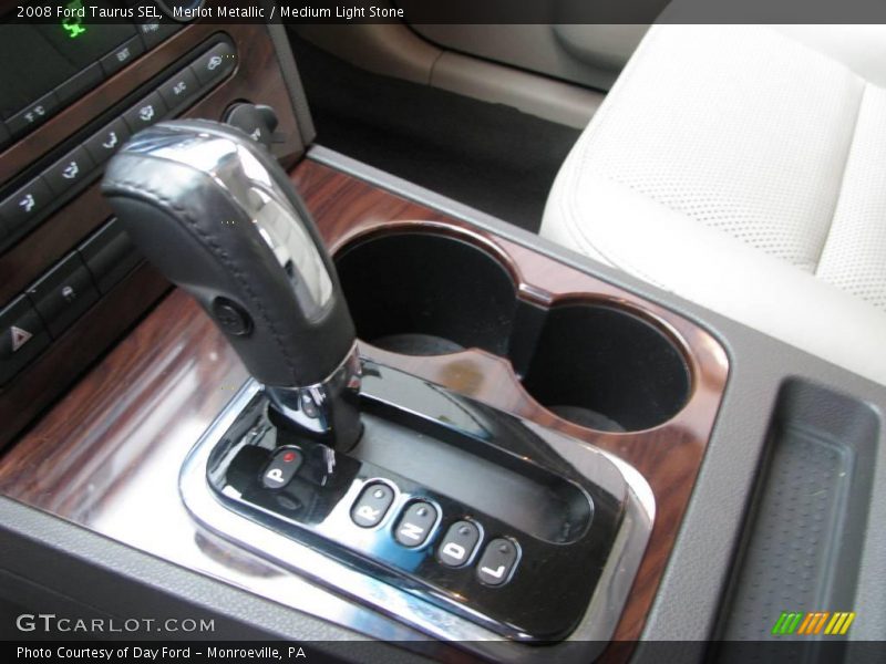 Merlot Metallic / Medium Light Stone 2008 Ford Taurus SEL