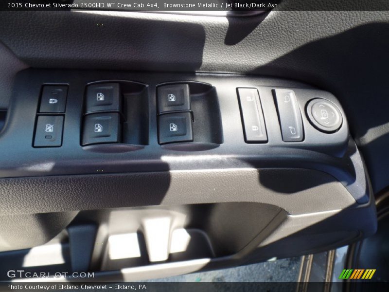 Brownstone Metallic / Jet Black/Dark Ash 2015 Chevrolet Silverado 2500HD WT Crew Cab 4x4