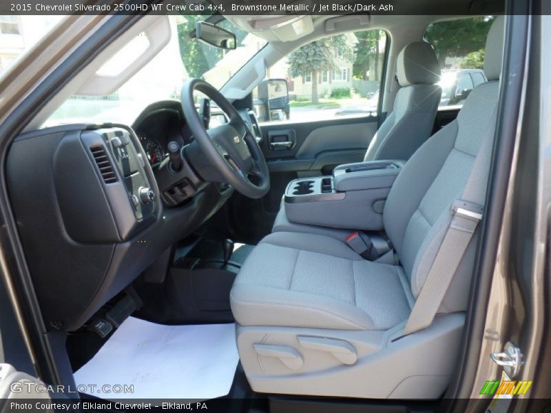 Brownstone Metallic / Jet Black/Dark Ash 2015 Chevrolet Silverado 2500HD WT Crew Cab 4x4