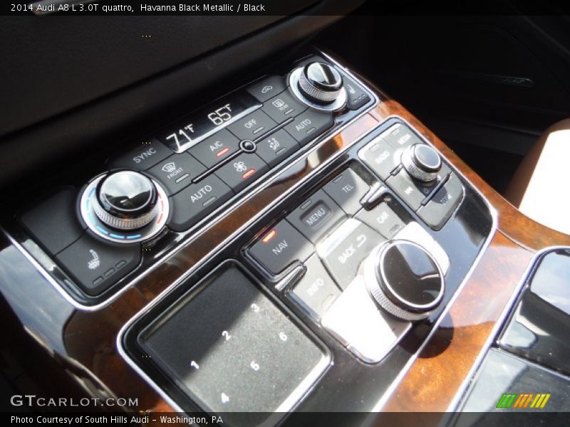 Havanna Black Metallic / Black 2014 Audi A8 L 3.0T quattro