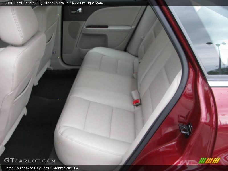 Merlot Metallic / Medium Light Stone 2008 Ford Taurus SEL