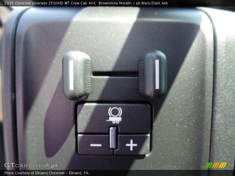 Brownstone Metallic / Jet Black/Dark Ash 2015 Chevrolet Silverado 2500HD WT Crew Cab 4x4