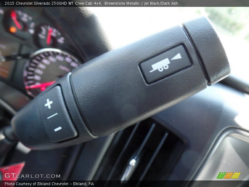 Brownstone Metallic / Jet Black/Dark Ash 2015 Chevrolet Silverado 2500HD WT Crew Cab 4x4