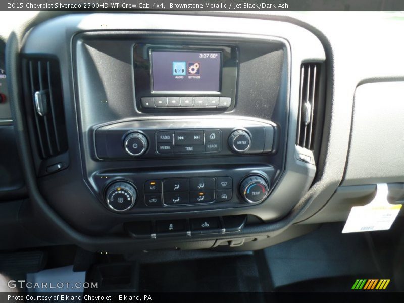 Brownstone Metallic / Jet Black/Dark Ash 2015 Chevrolet Silverado 2500HD WT Crew Cab 4x4