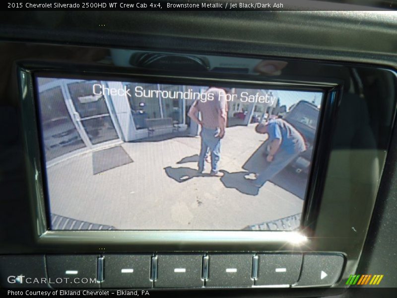 Brownstone Metallic / Jet Black/Dark Ash 2015 Chevrolet Silverado 2500HD WT Crew Cab 4x4